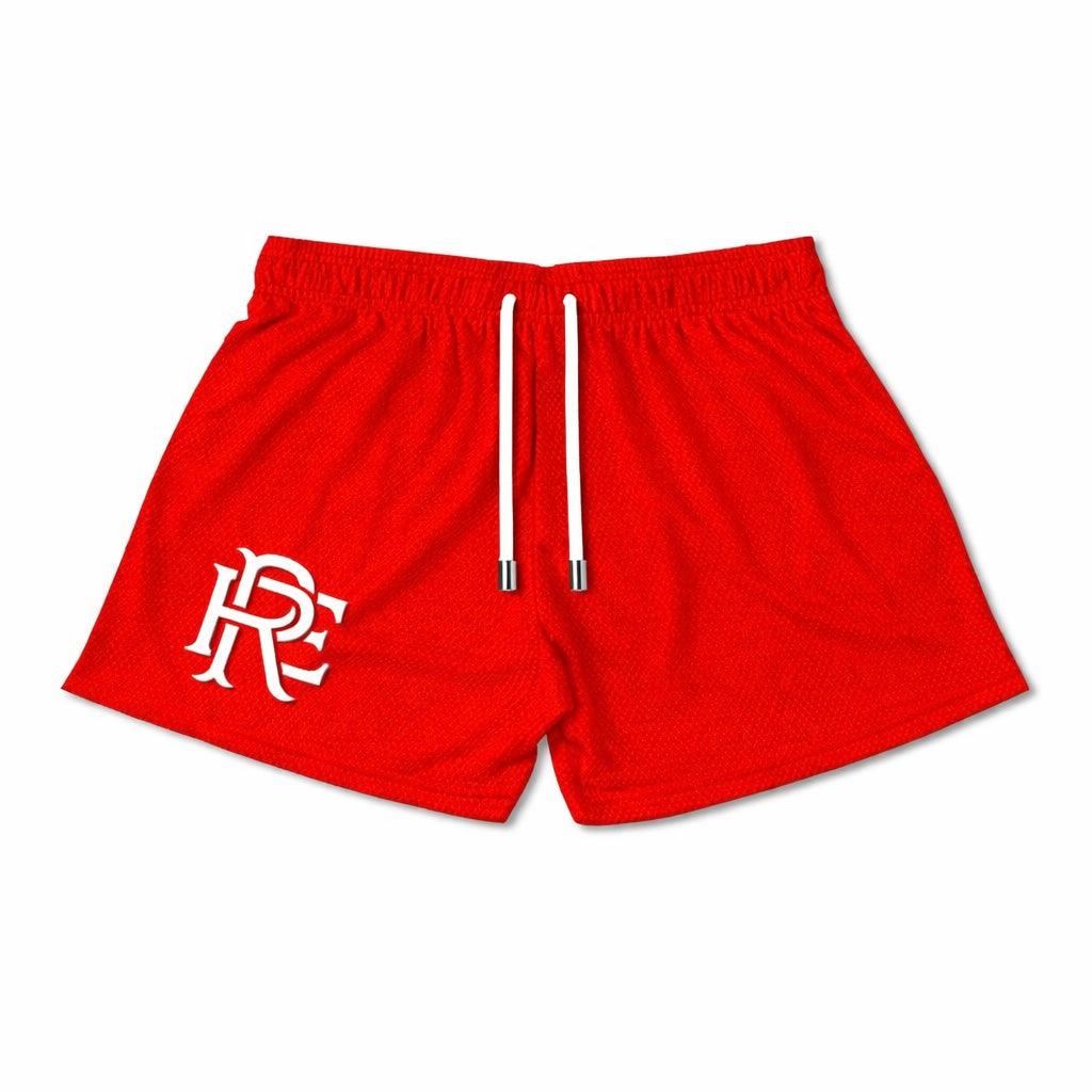 Squat Shorts - Crimson v2